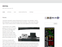 Tablet Screenshot of m5fra.org.uk